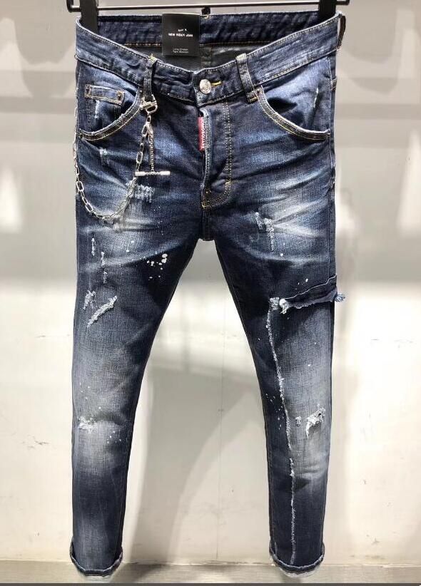 2020 Hot Style Fashion Mens Simple Summer Lightweight Jeans Mens