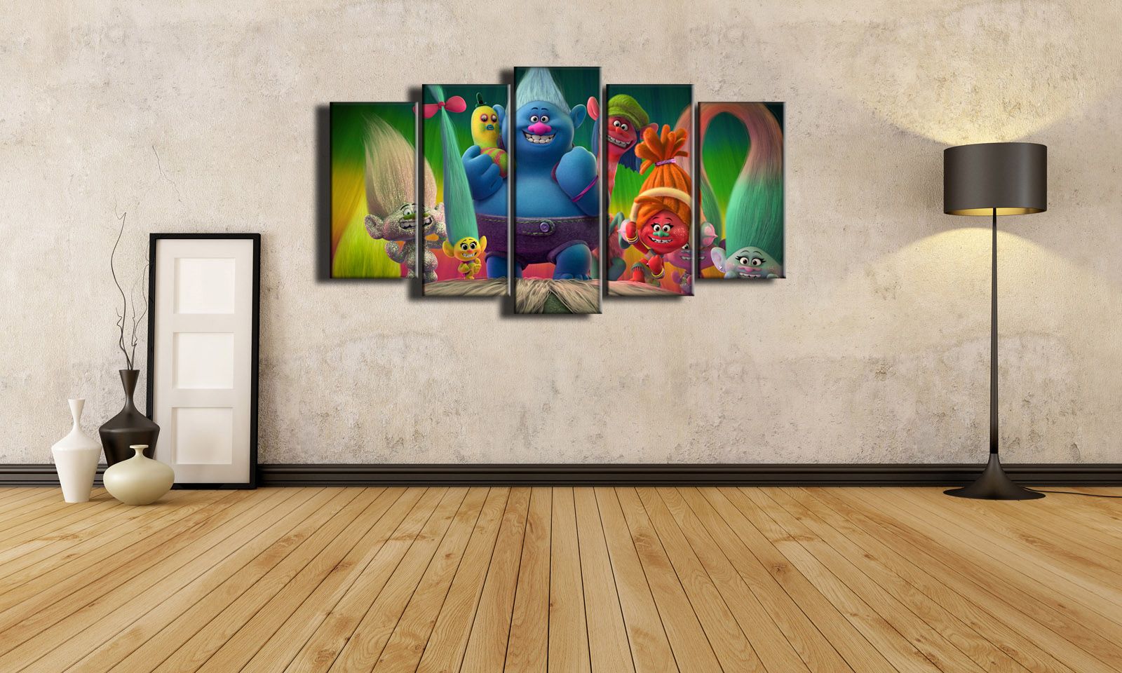 2020 Smidge Trolls Animation Hd Canvas Printing New Home Decoration Art Painting Unframed Framed From Q652398773 21 01 Dhgate Com