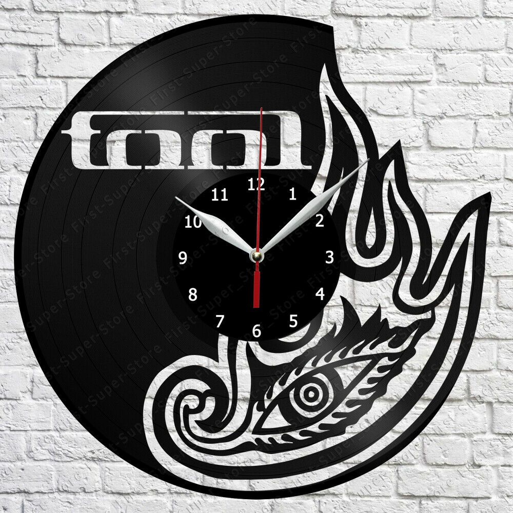 Tool Band Vinyl Record Wall Clock Home Fan Art Decor 12'' 30 cm 7275 