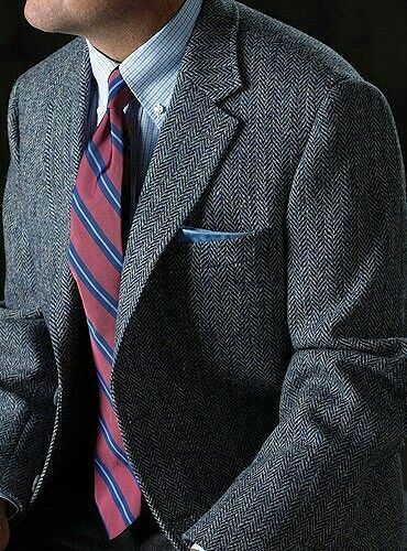 Mens grey tweed jacket Clearance