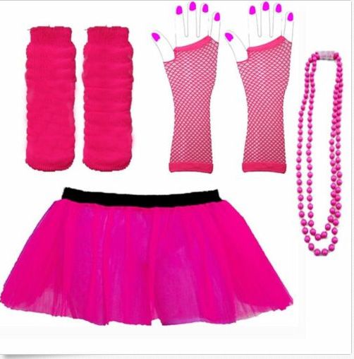 neon fancy dress plus size