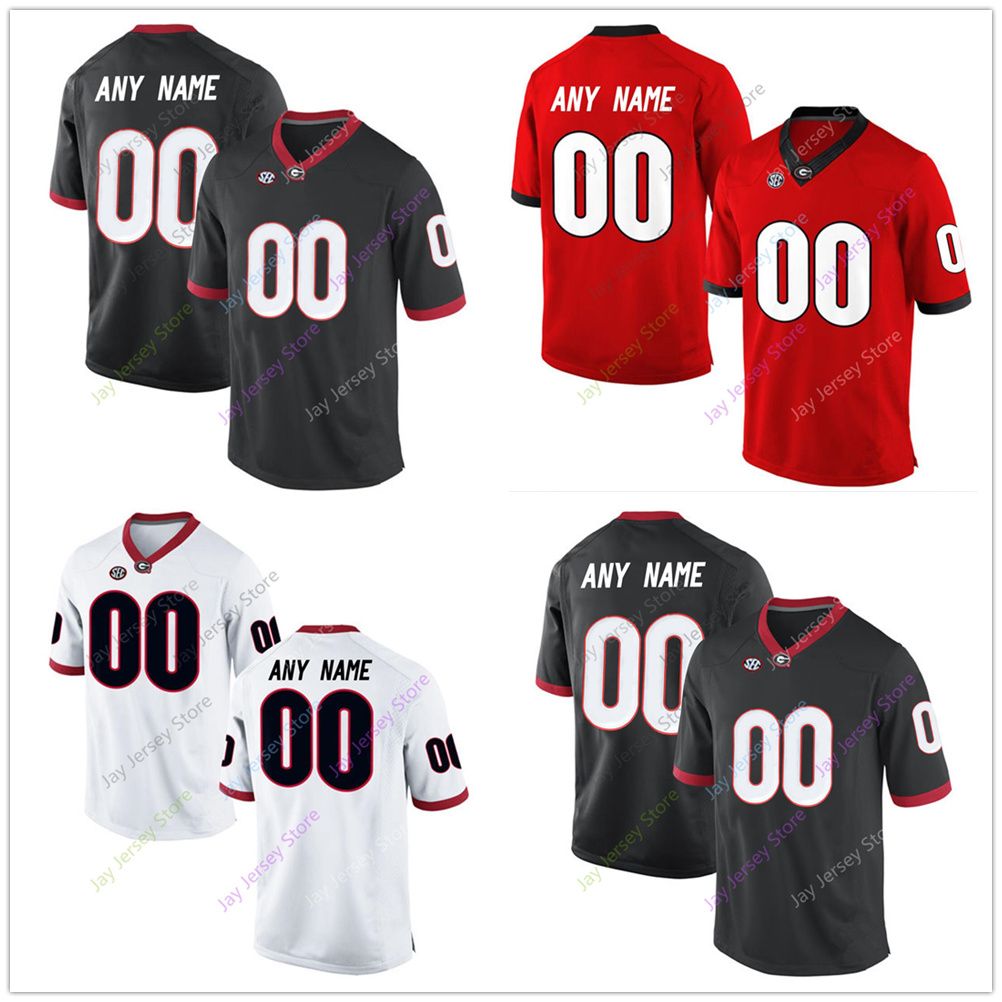 Georgia Bulldogs Jersey Any Name Number 