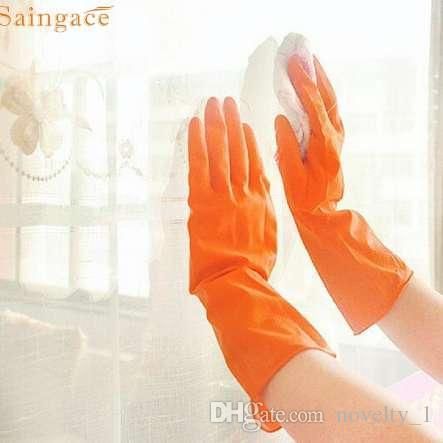 wet rubber gloves