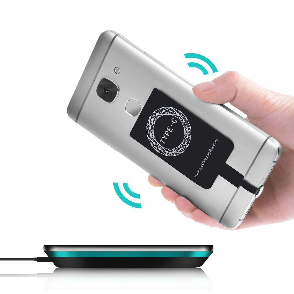Cargador Adaptador receptor de carga Qi inalámbrico almohadilla Módulo Para Sony Xperia E5