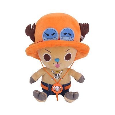 Large Anime Plush One Piece CHOPPER in White Coat New