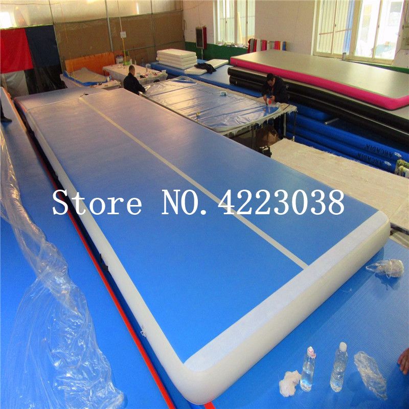 2020 6x1x0.1m Inflatable Gymnastics Mattress Gym Tumble Airtrack Floor