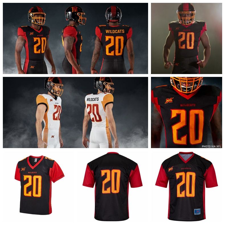 xfl wildcats jersey