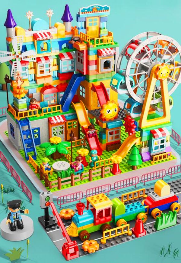 large building blocks plastic