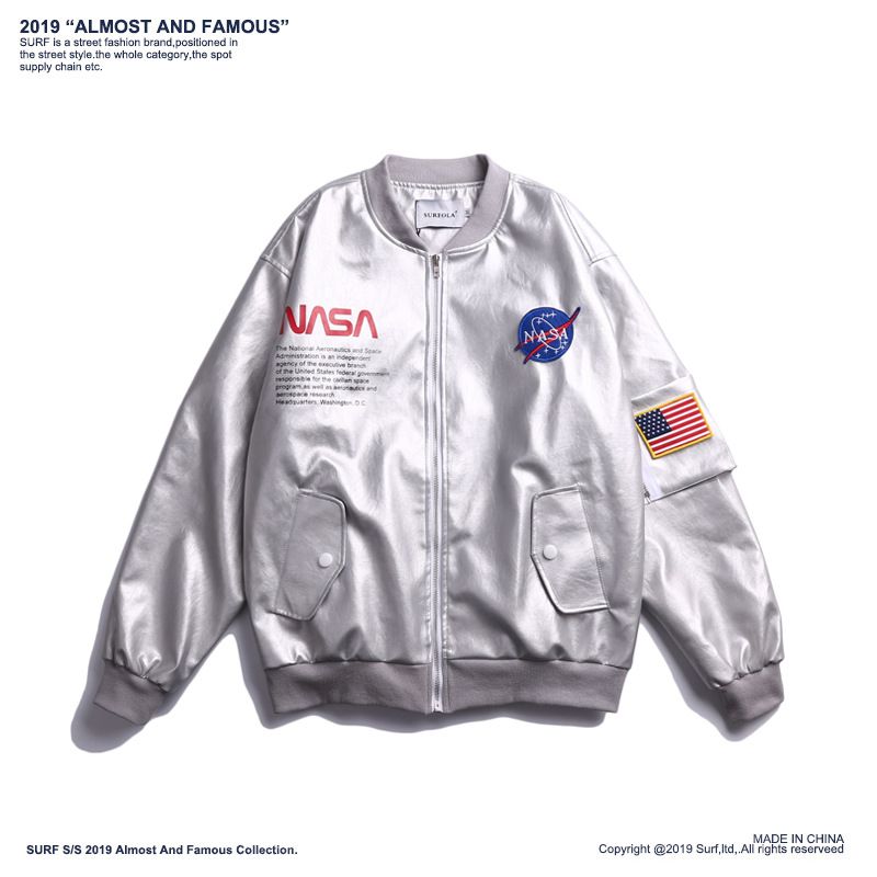 nasa bomber white