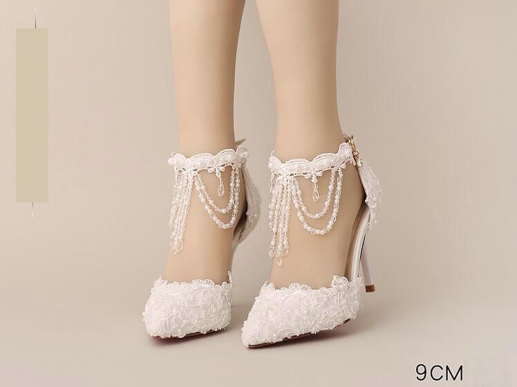 pearl bridal shoes