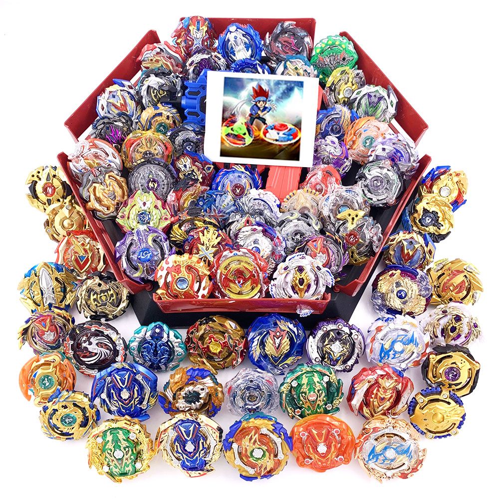 All Tops Set Launchers Beyblade GT God 