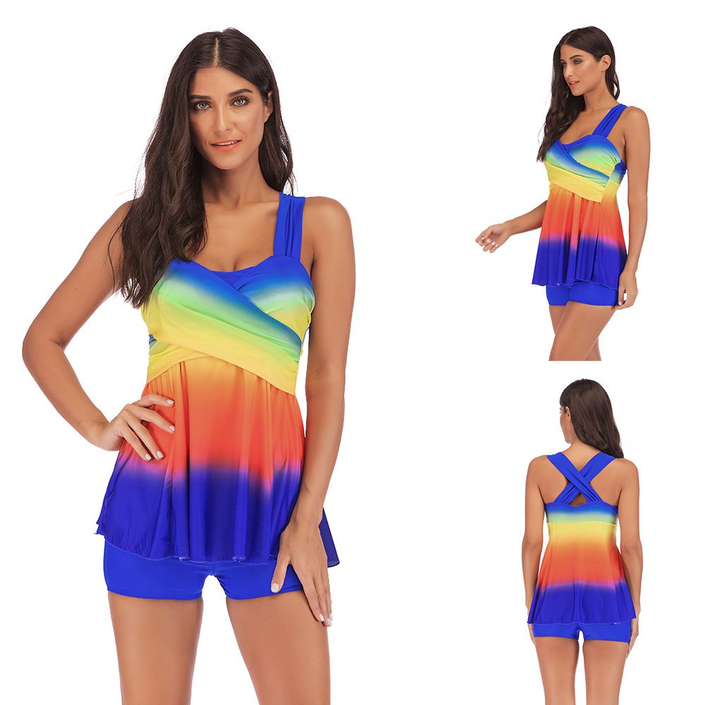 designer skirted swimsuits