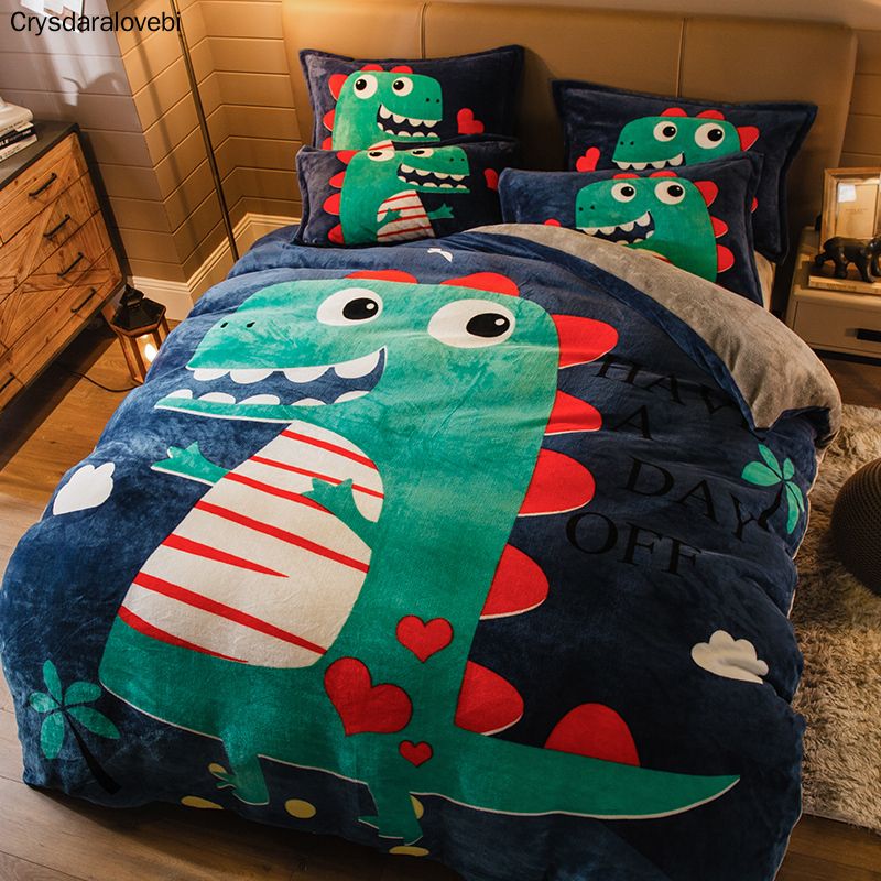 dinosaur print bedding