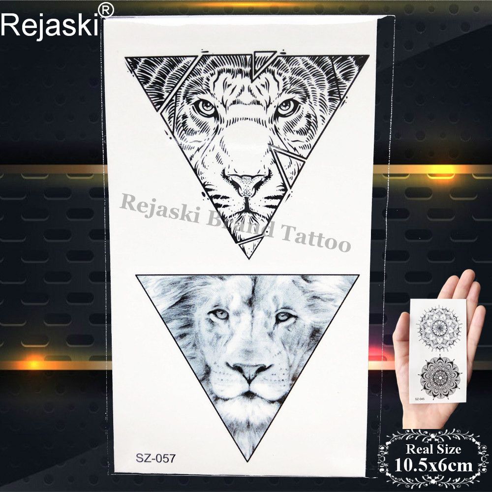 Tatouage Femme Lion Mandala Tatouage De Femme Tatouage Rose