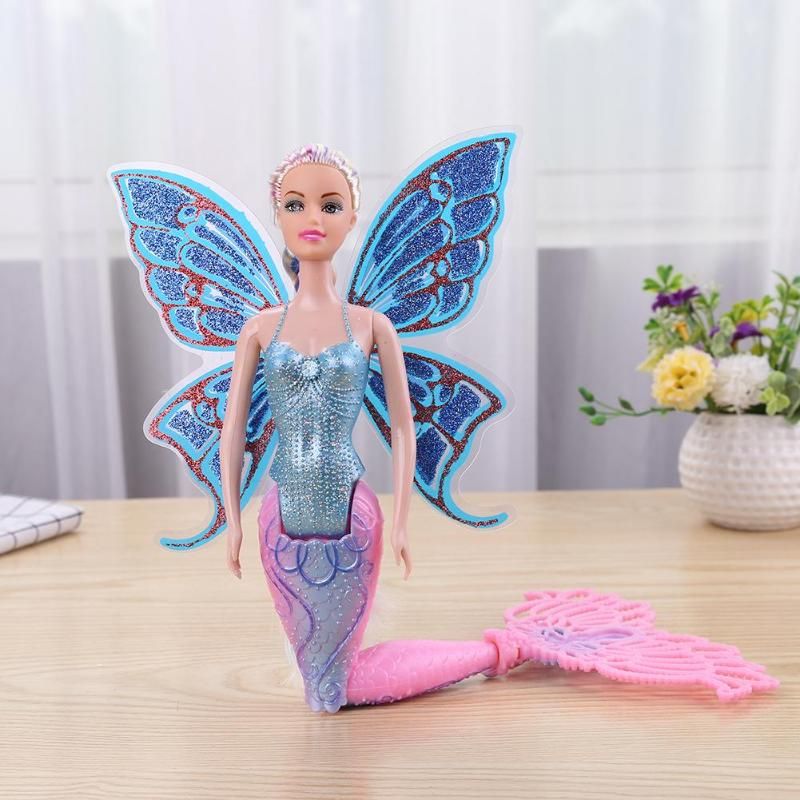 swimming mermaid doll