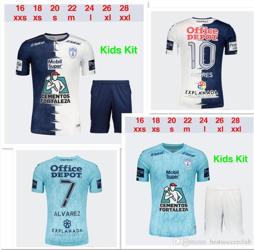 pachuca fc jersey