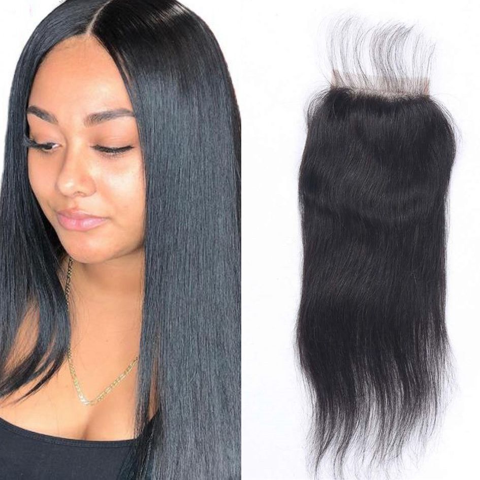 Mongolian Human Hair Straight Lace Closure With Baby Hair Natural Color Virgin Hair Free Part Closure Pieces Silk Closures For Cheap Lace Closure Curly Hair From Heierhair 57 79 Dhgate Com