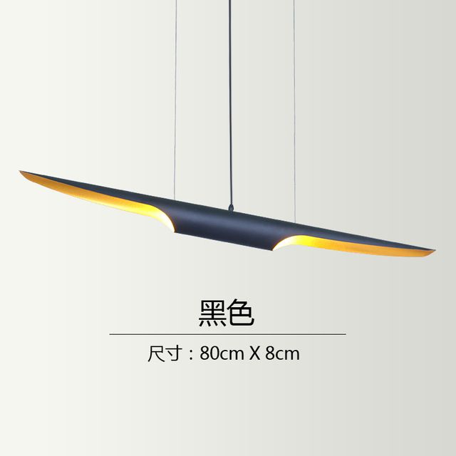 80cm pendant black without bulb