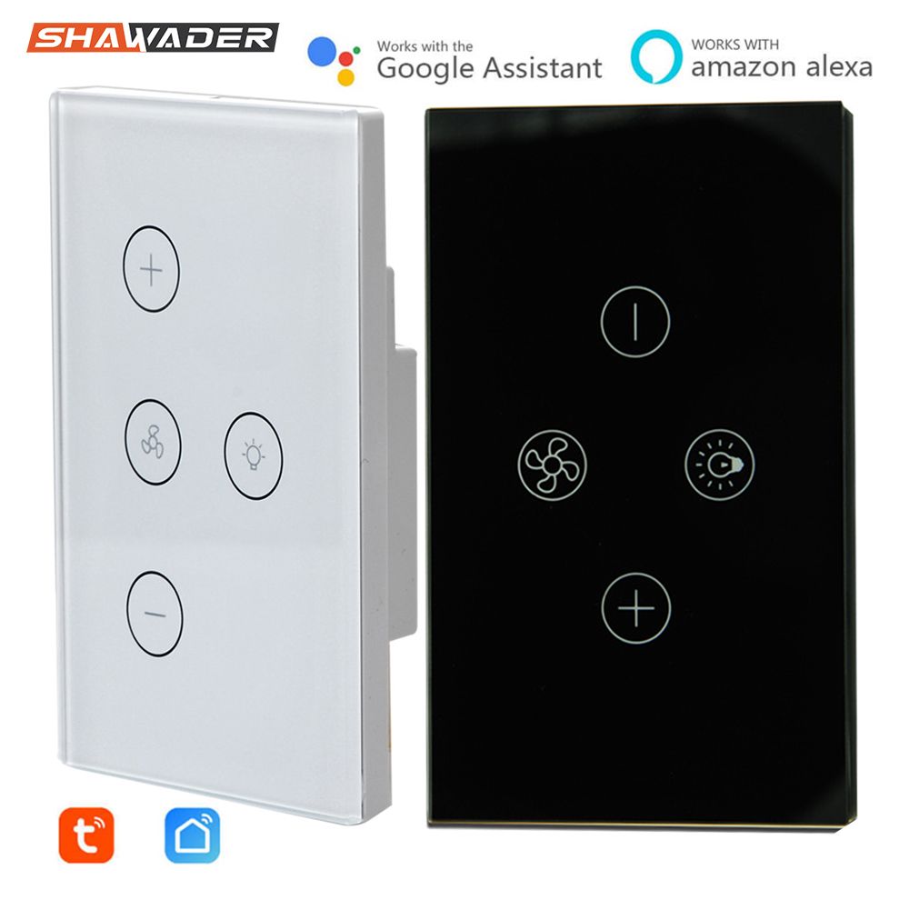 2020 Smart Light Wifi Fan Celling Switch App Remote Timer Speed Control Home Kit Work With Amazon Alexa Echo Google T200605 From Xue10 40 1