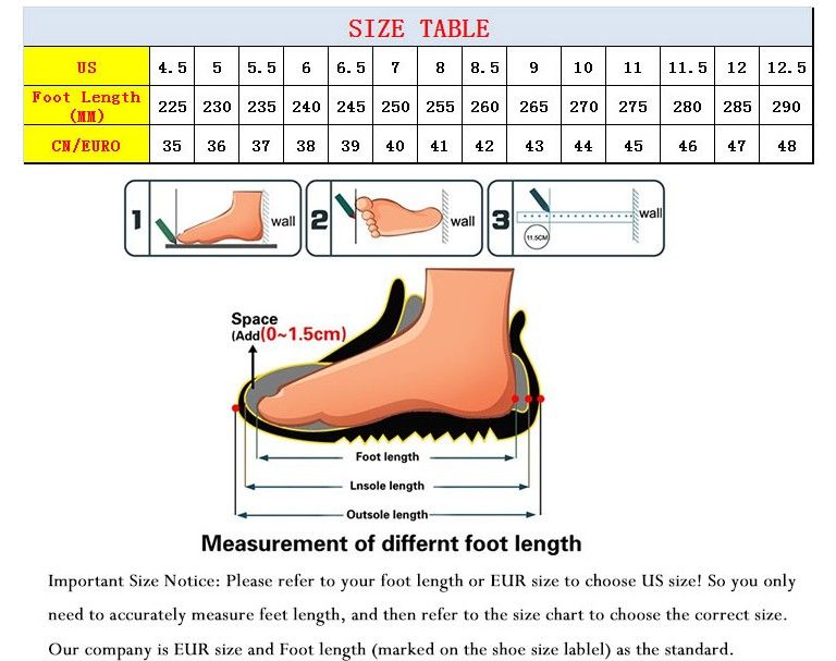 Dhgate Shoe Size Chart