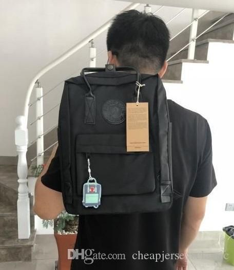 kanken leather backpack