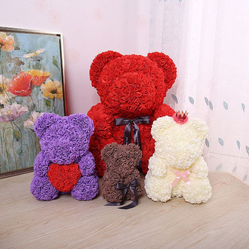 valentines day gifts rose bear