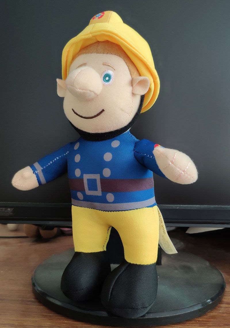 fireman stuffed animal