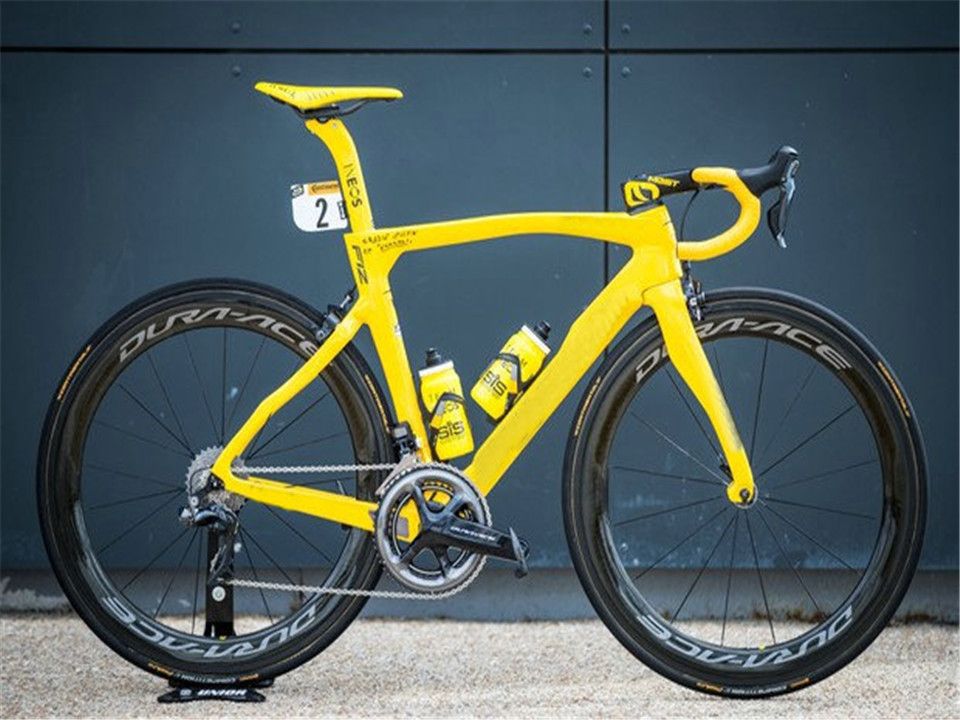 yellow bike wheels