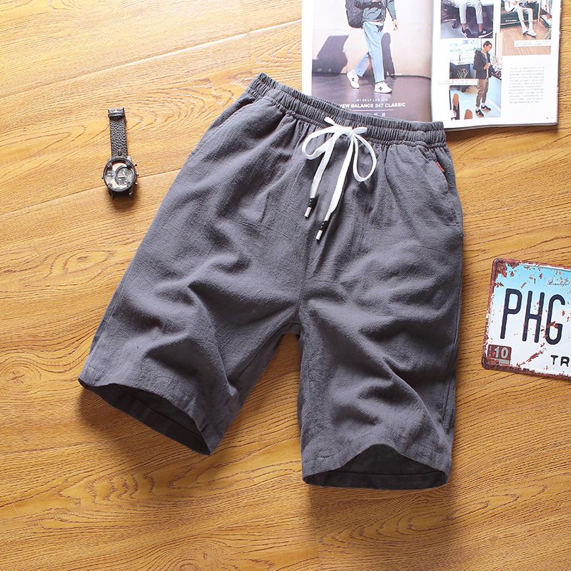 2019 2019 Tide Fashion Men'S Wear New Products Flax Male Five Points Shorts Summer Cotton Linen Multicolor Waist Rope Pulling Shorts From Redbud03, 2019 2019 Tide Fashion Men'S Wear New Products Flax Male Five Points Shorts Summer Cotton Linen Multicolor Waist Rope Pulling Shorts From Redbud03,