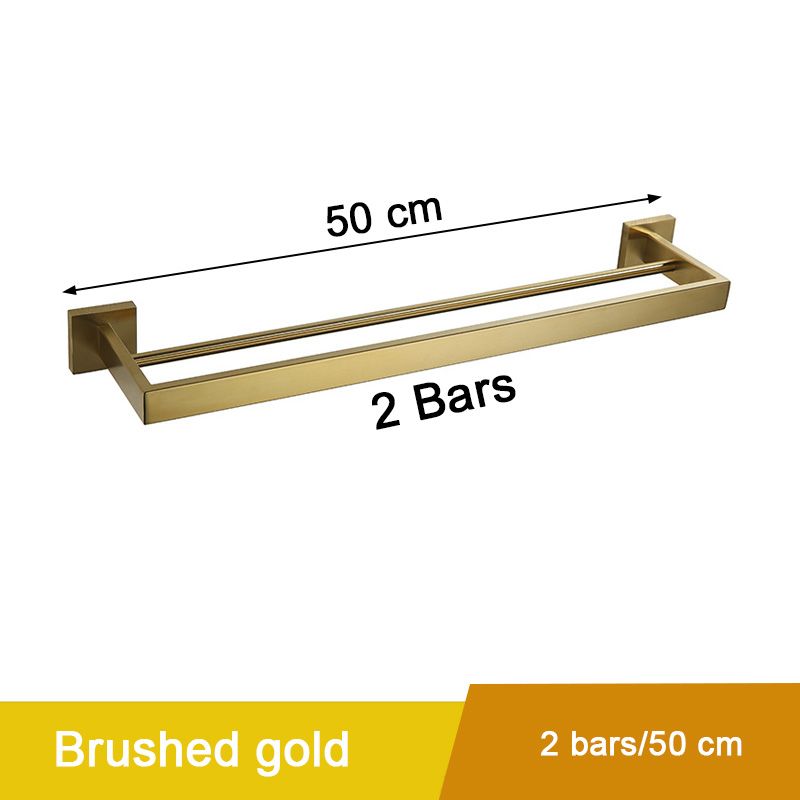 Brushed gold 2bar 50cm