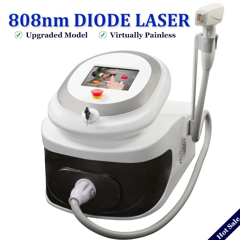 3000W Diode Laser Hair Removal Machines 808nm Permanent Laser Hairs