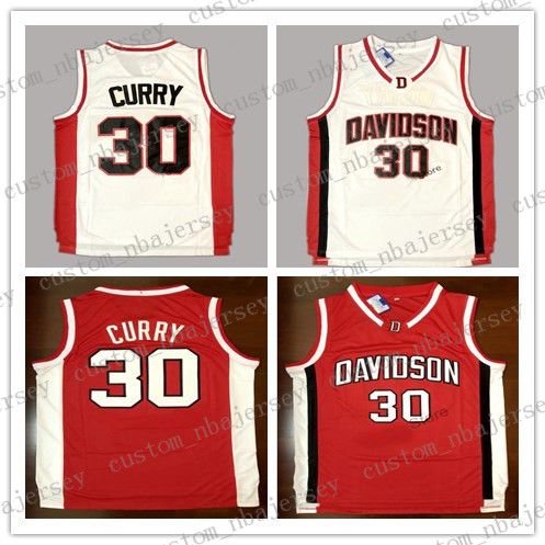 stephen curry davidson jersey cheap