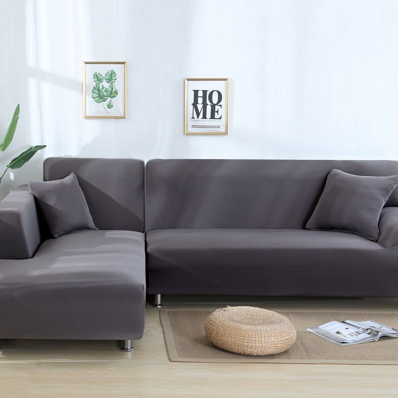 Home Modern Strapless Sofa Cover Slipcover Form Fit Stretch