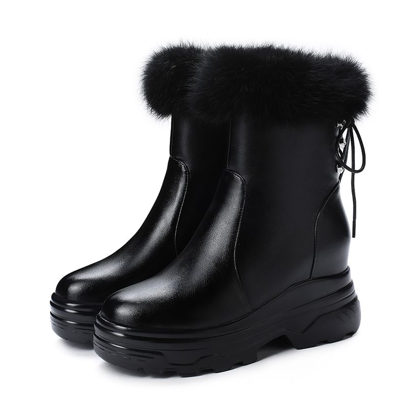 Stivali Con Pelliccia Interna