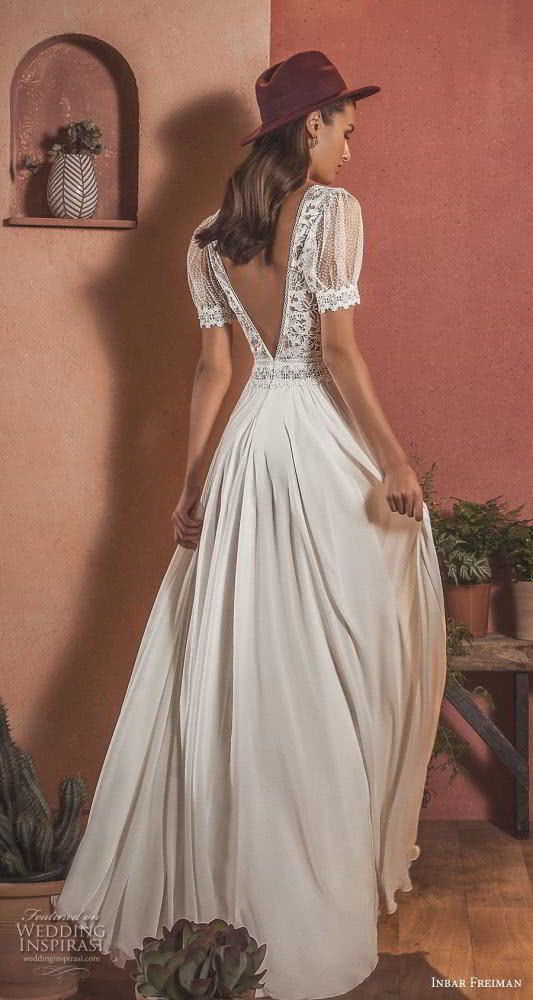 Compra Vestidos De Novia Bohemia 2020 V Cuello De Cuello Apliqueado  Apliqueado Longitud Sin Respaldo Vestidos De Novia Chiffon Una Línea De  Playa Vestido De Novia Boho Barato | Entrega Rápida Y