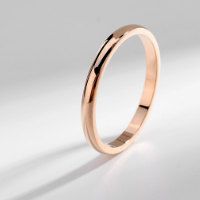 Rosa guld naken ring