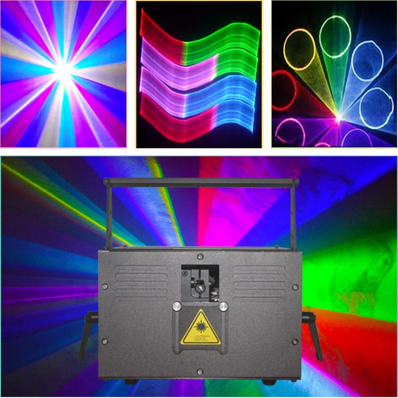 DMX 512 4000mw 2D/3D rgb beam&animation programmable laser lighting show sd  card christmas light projector system