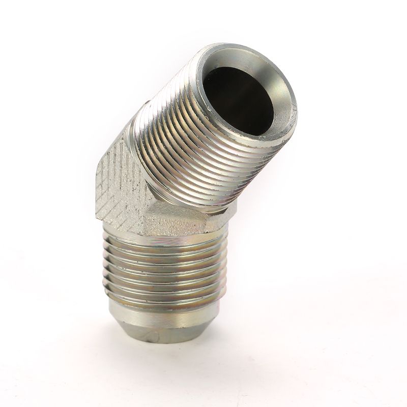 LSB-ADAPTERS 1pc 3//4 BSPP Hembra a Macho de lat/ón de 45 Grados Codo de Tubo roscado Conectador del acoplador de Petr/óleo y Gas Agua