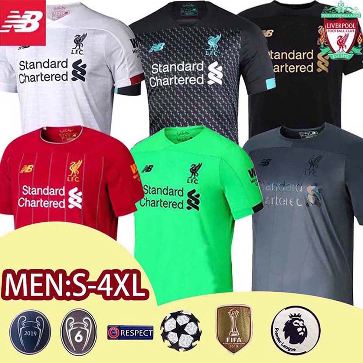 4xl liverpool jersey