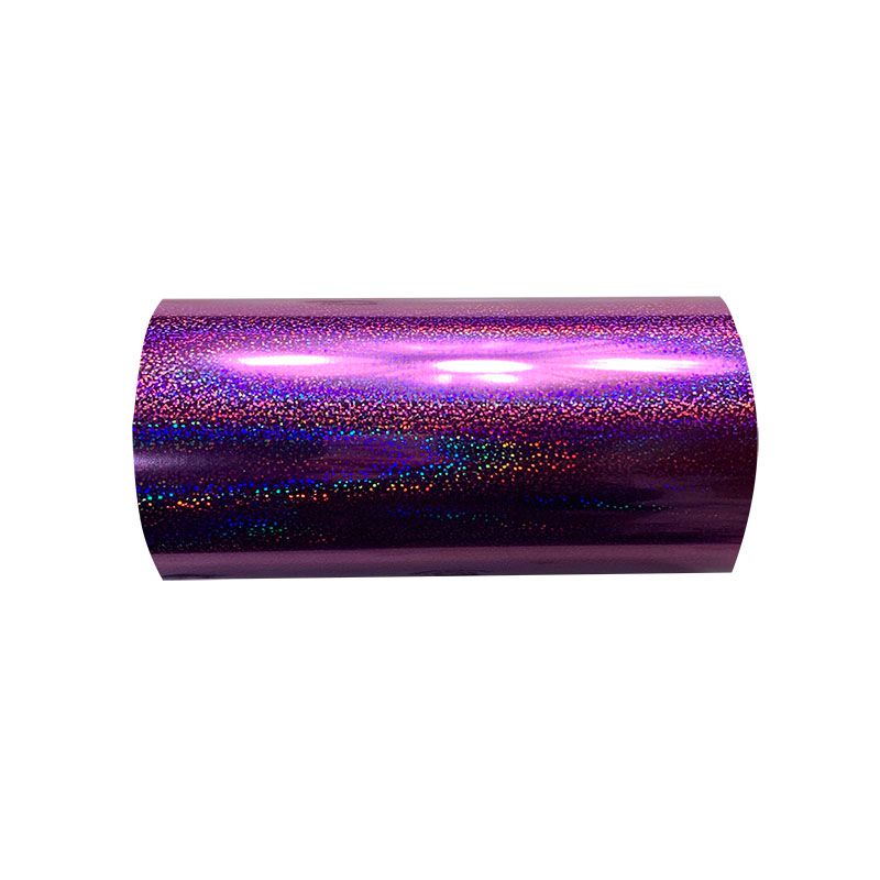 Púrpura de luz a laser
