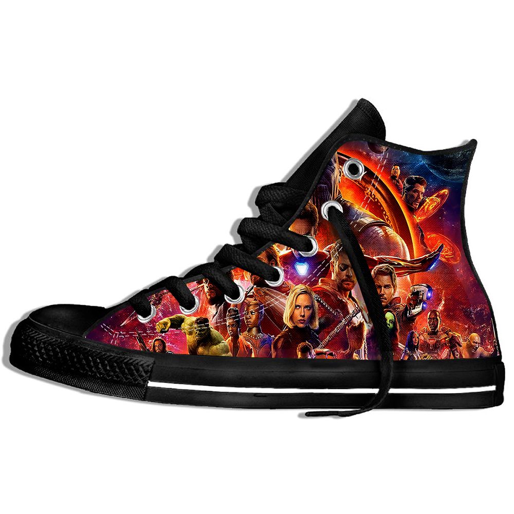 marvel canvas shoes