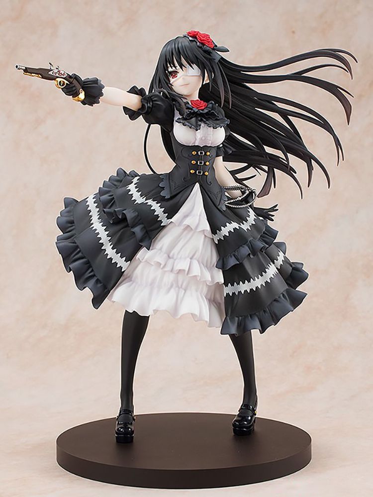 20cm Date A Live Anime Figure Black Dress Casual Wear Kurumi