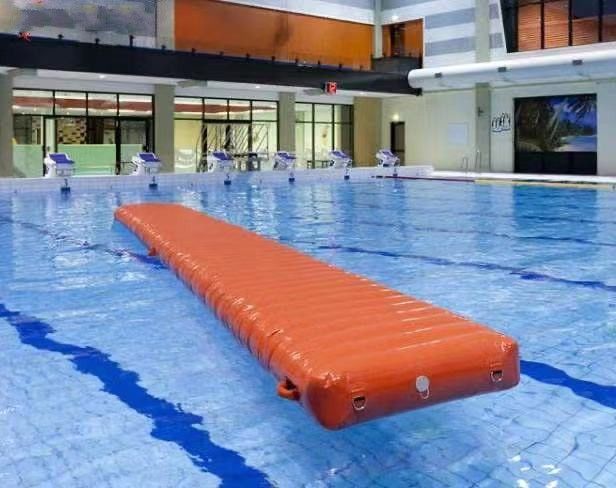 inflatable swim mat