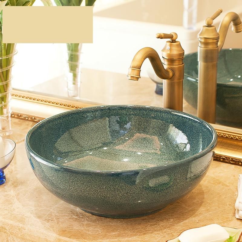 Remodelaholic Painted Bathroom Sink And Countertop Makeover