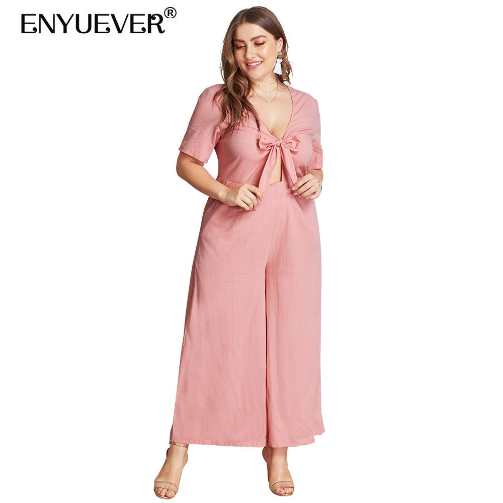 plus size pink romper