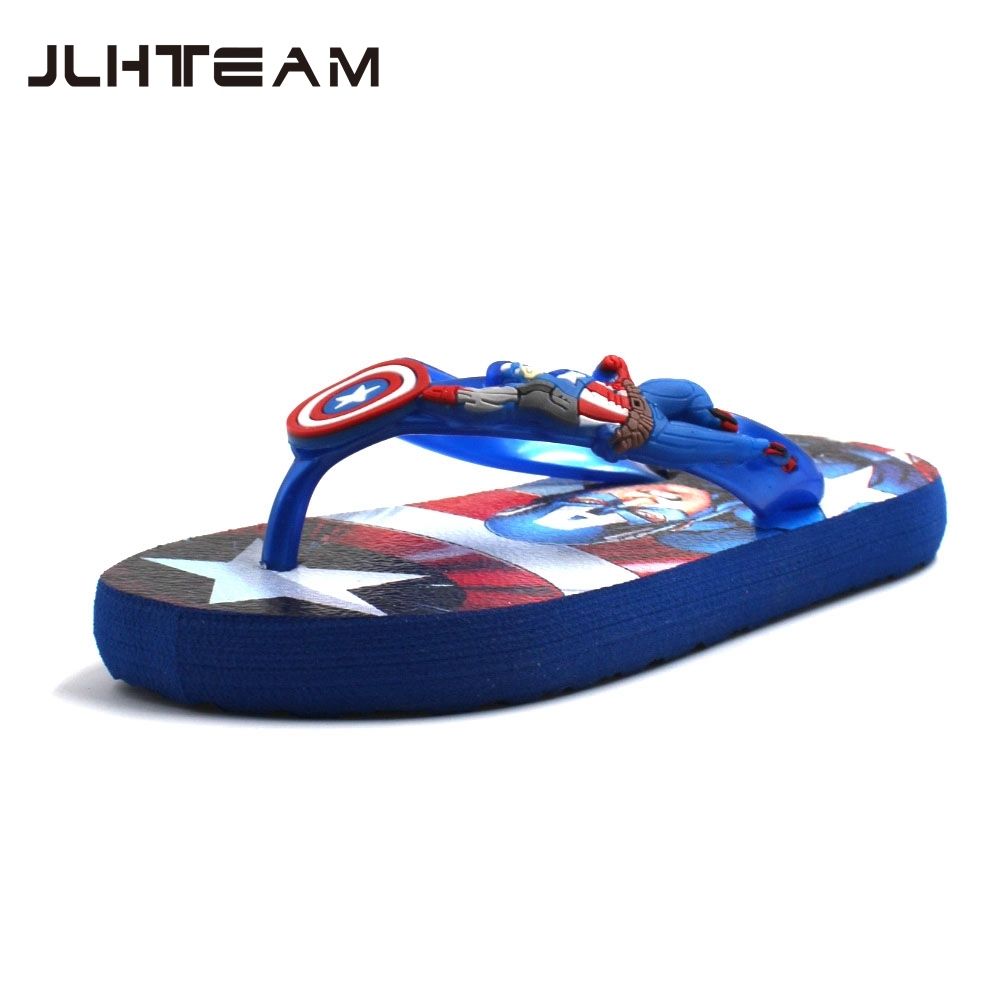 captain america flip flops