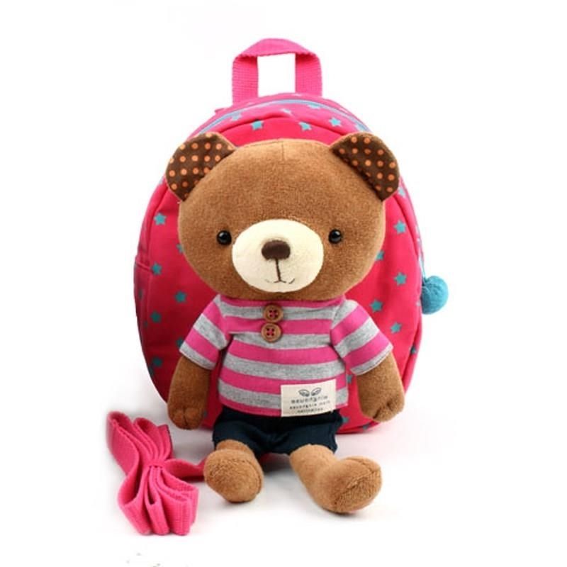 Acheter Bebe Mignon Enfants Bebe Sac A Dos Pour Lecole Ceinture De Securite Sac A Dos Dessin Anime Ours Un An Perdu Bebe Sac De Harnais De Securite De 9 45 Du