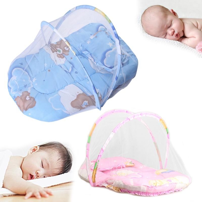 Wholesale New Summer Baby Mosquito Insect Cradle Net With Portable