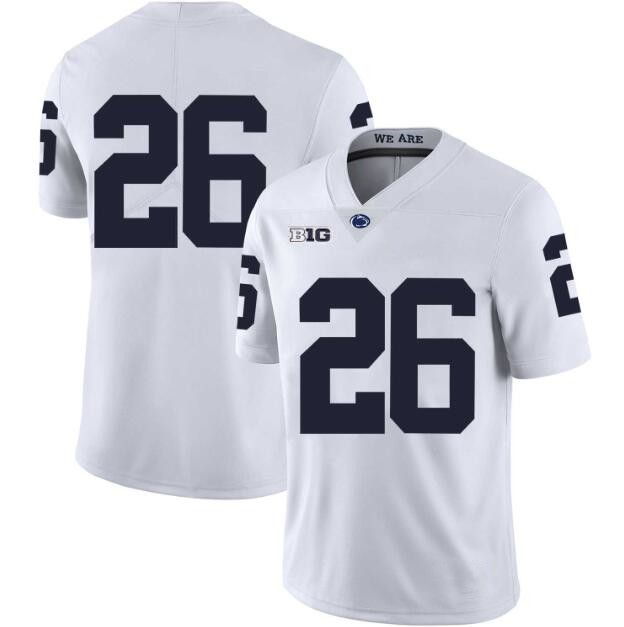 saquon barkley penn state jersey white