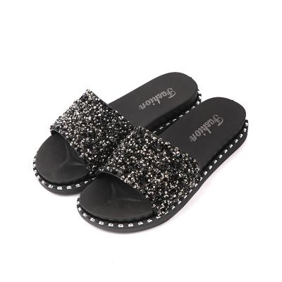 sequin flip flops